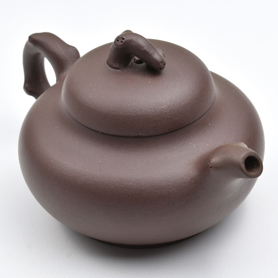 中国急須 宜興紫砂壺 枝節（徐方梅・濃茶）｜中国茶器の専門店・天香茶行