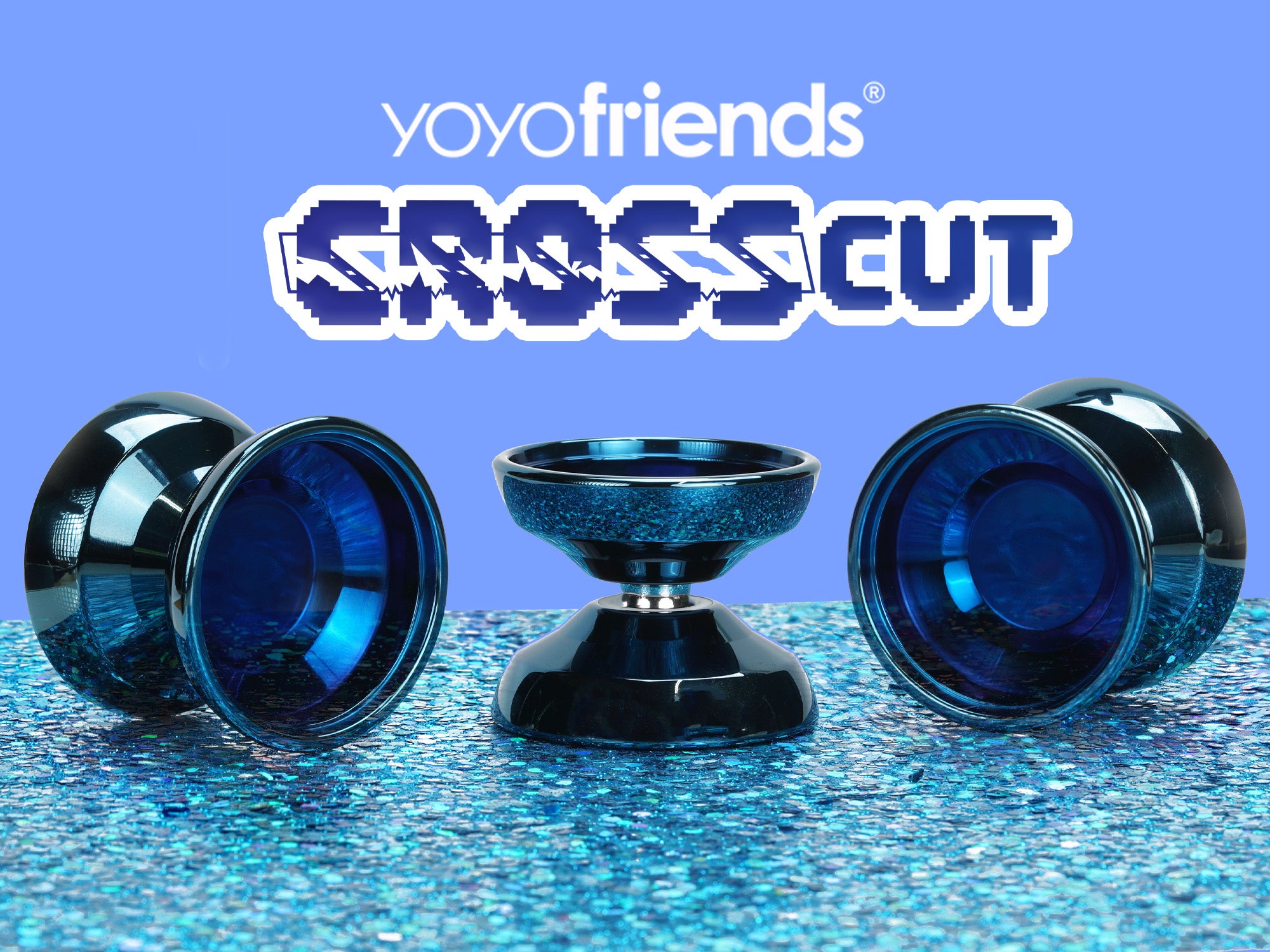 Crosscut yo-yo by yoyofriends