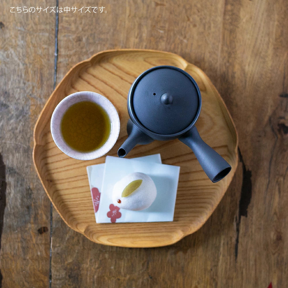 四十沢木材工芸 雪輪盆 小 ｜のレン神楽坂【公式通販】発酵、暮らしの