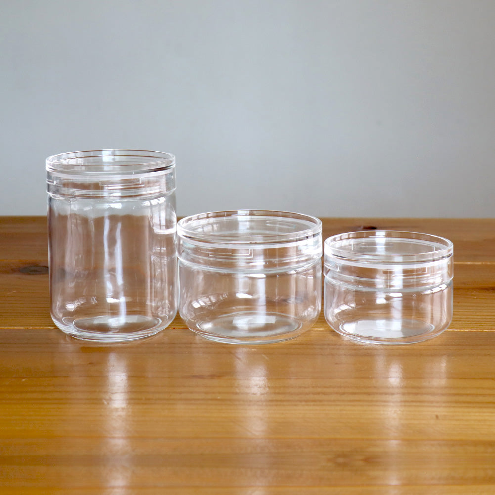 どこからでも中身がわかる】【扱いやすい広口設計】セラーメイト