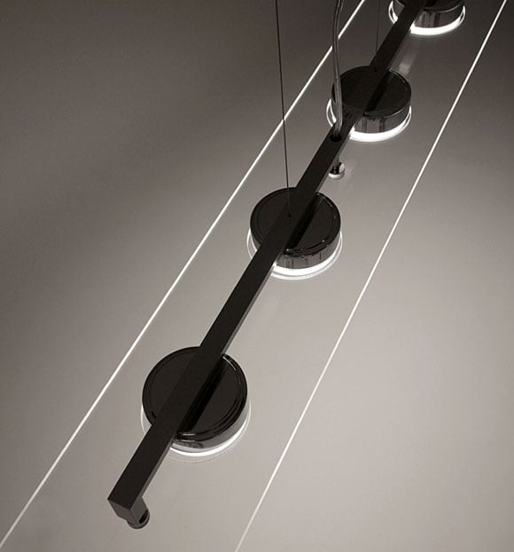 P-FLAT ペンダントライト 4灯 クリア W1040mm - YAMAGIWA OnlineStore