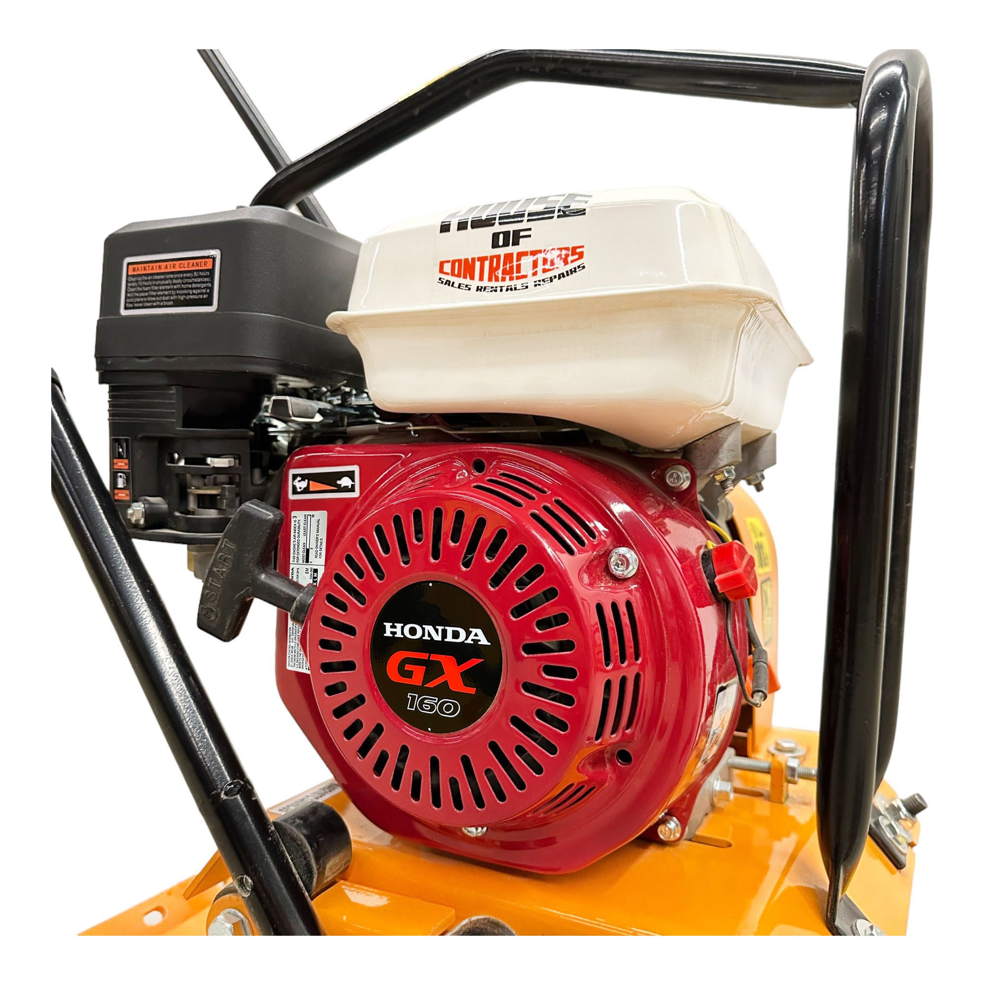 HC100 17 Inch Commercial Honda GX160 Plate Compactor + Reversible