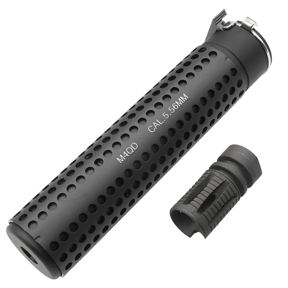 5KU 製 】 14mm逆ネジ 対応 KACタイプ NT-4 M4 QD サプレッサー