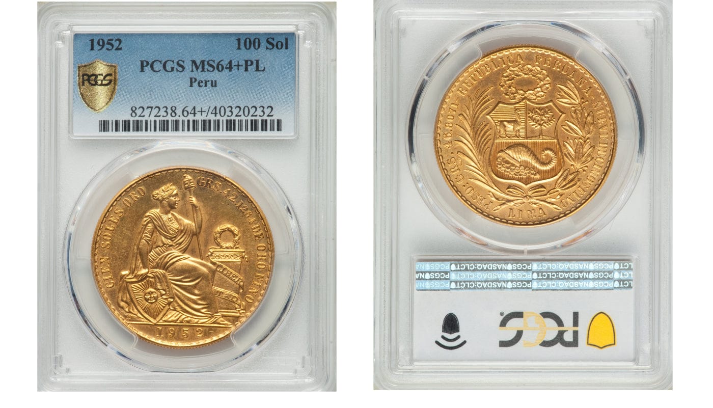 南米ペルーを代表する大型金貨「ペルー 100ソル金貨」、その特徴とは