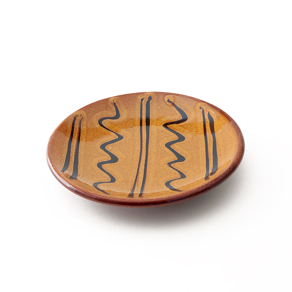 湯町窯 スリップウェア 4号皿｜Discover Japan 公式オンラインショップ