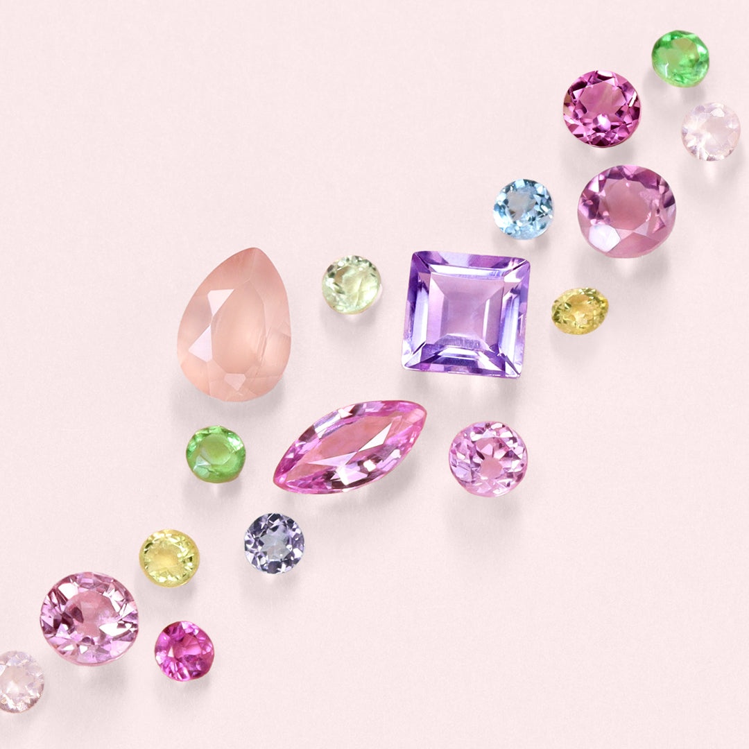 ビズー公式】マルチカラー K10(10金) K18(18金) プラチナ ネックレス