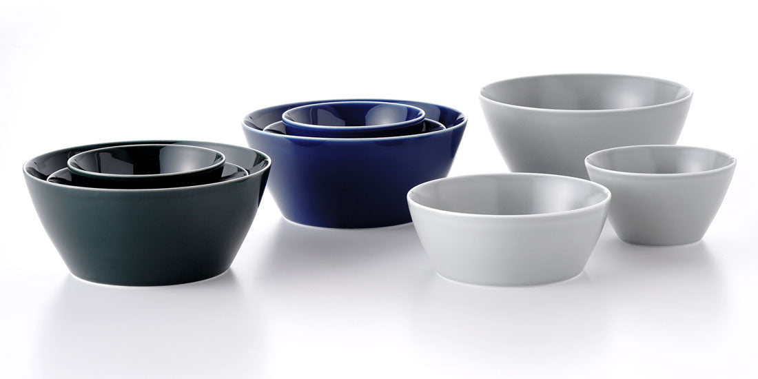 ビスタ 深鉢(大) ブルー | 白山陶器直営オンラインストア