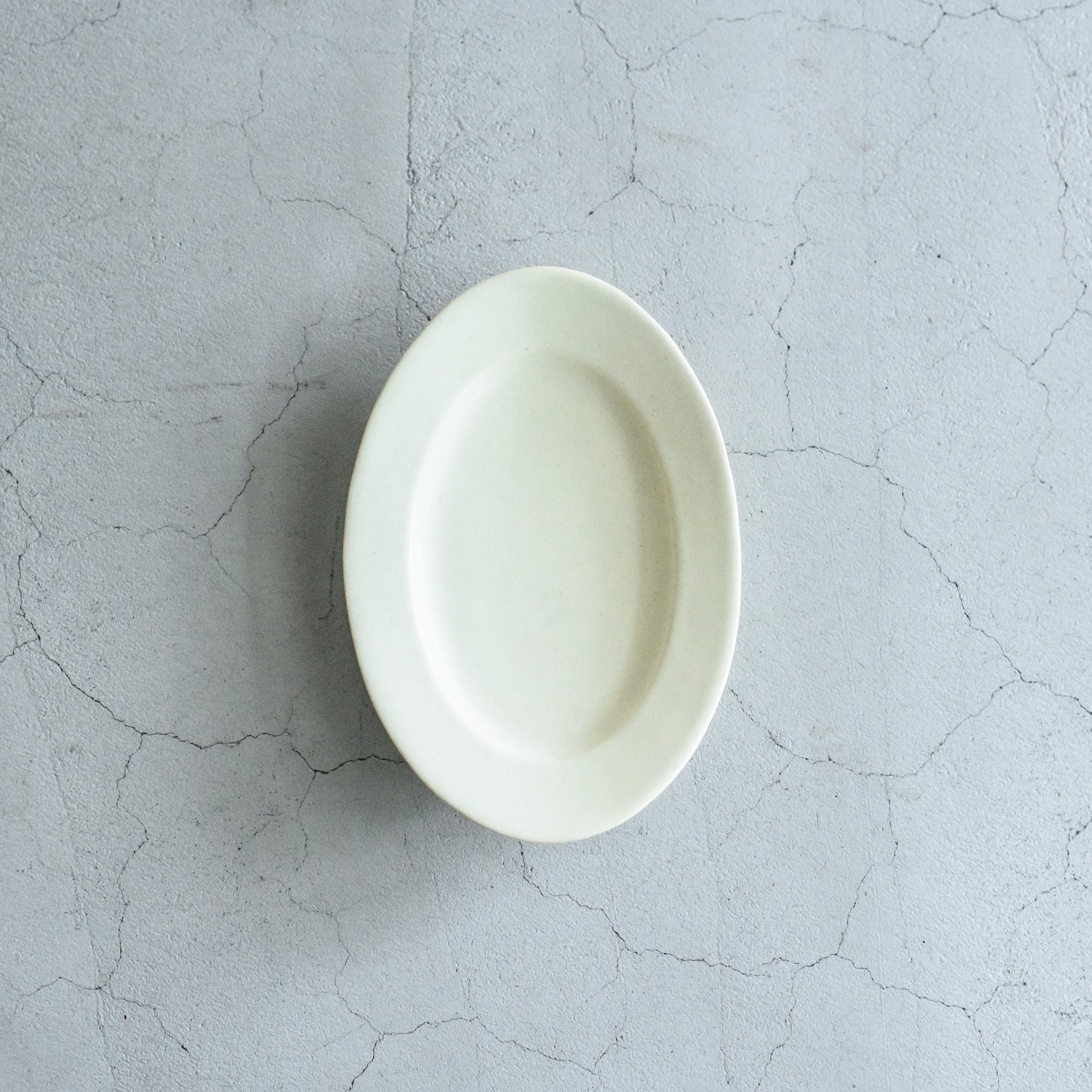 Awabi ware アワビウェア 岡本純一 輪花皿3枚セット アイボリー awabi