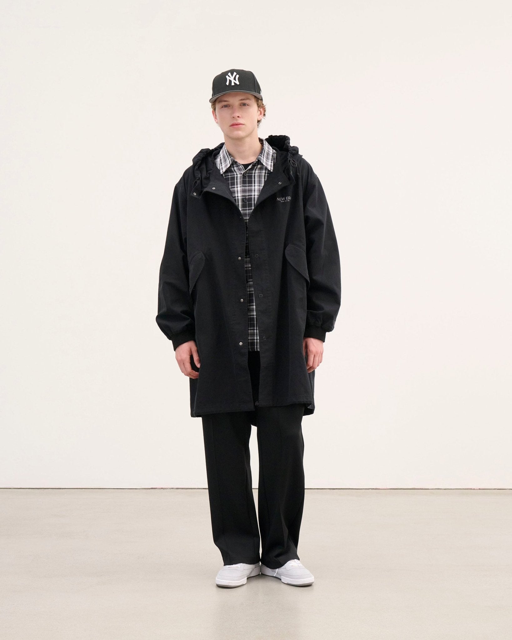 長袖 デニムシャツ BLACK LABEL FW25 ウォッシュドブラックデニム