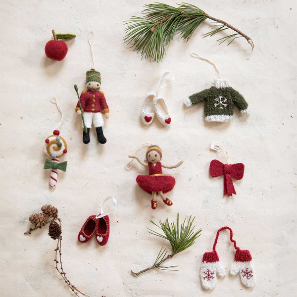 Gry&Sif グライアンドシフ オーナメント ( バレエシューズ / レッド