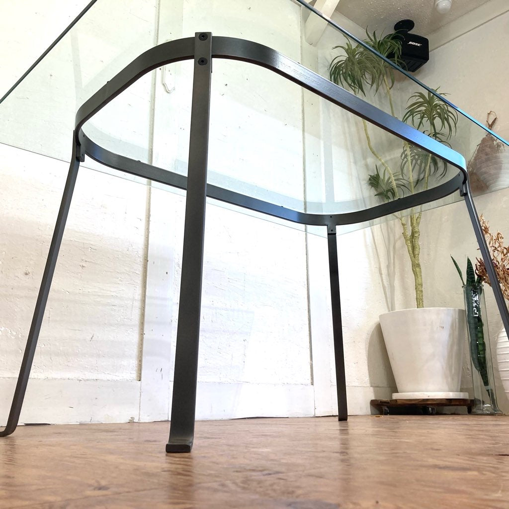 無印良品 / muji ガラス天板 ダイニングテーブル エンツォ・マーリ