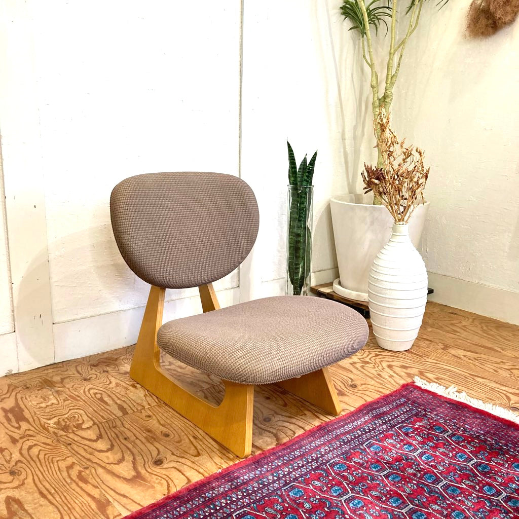 天童木工 / Tendo 低座イス チーク材 長大作 中古 こたつ 床座スタイル