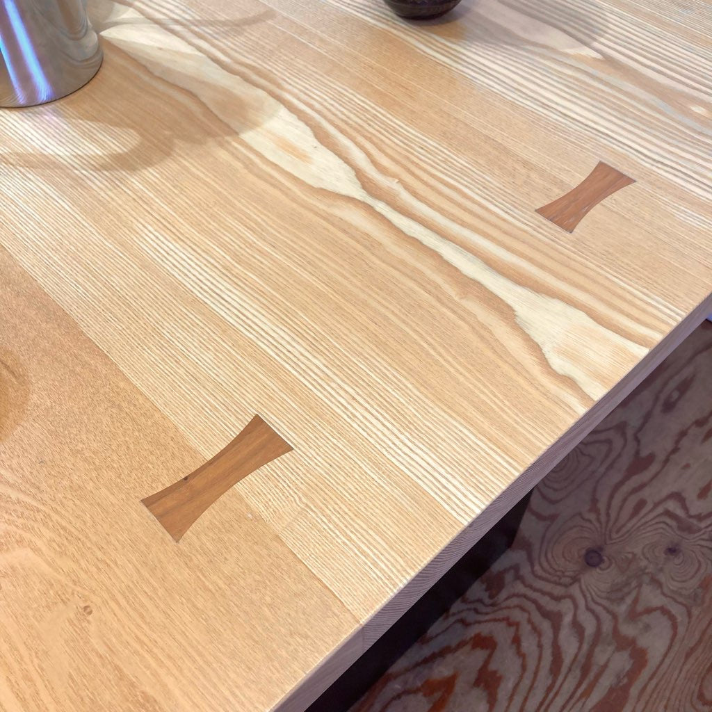 柏木工 無垢材 ダイニングテーブル 150㎝ 飛騨 展示品 オーク タモ