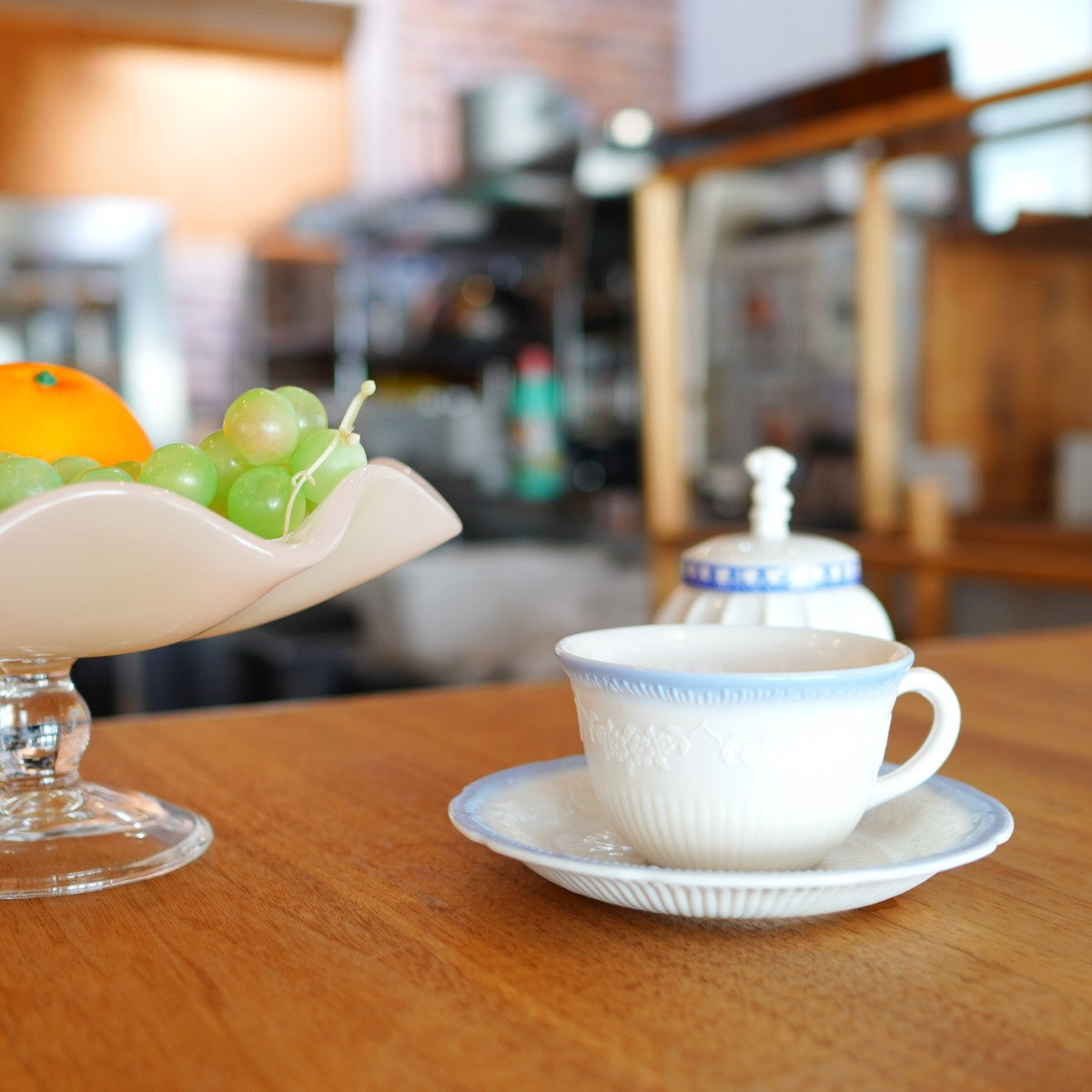 ファイヤーキング / Fire King カップ＆ソーサー アリス ヴィトロック