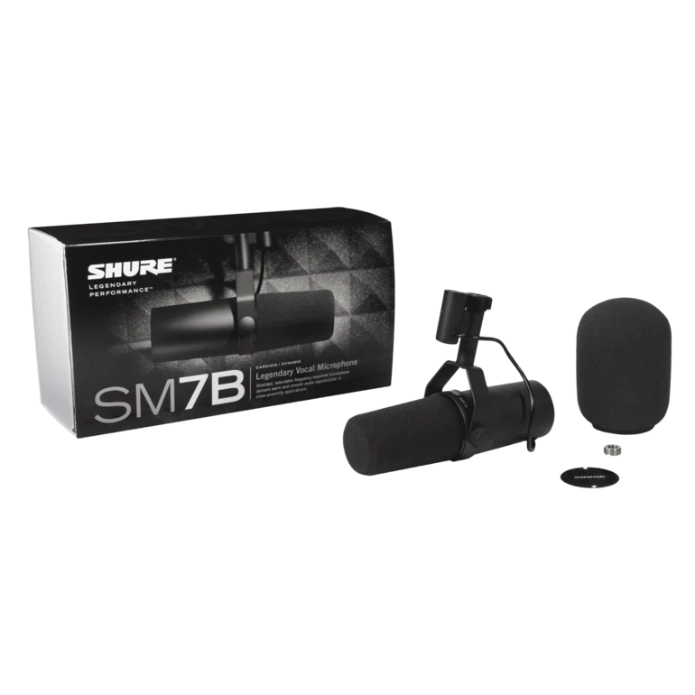 Shure SM7B Cardioid Dynamic Vocal Microphone - Janzen Brothers