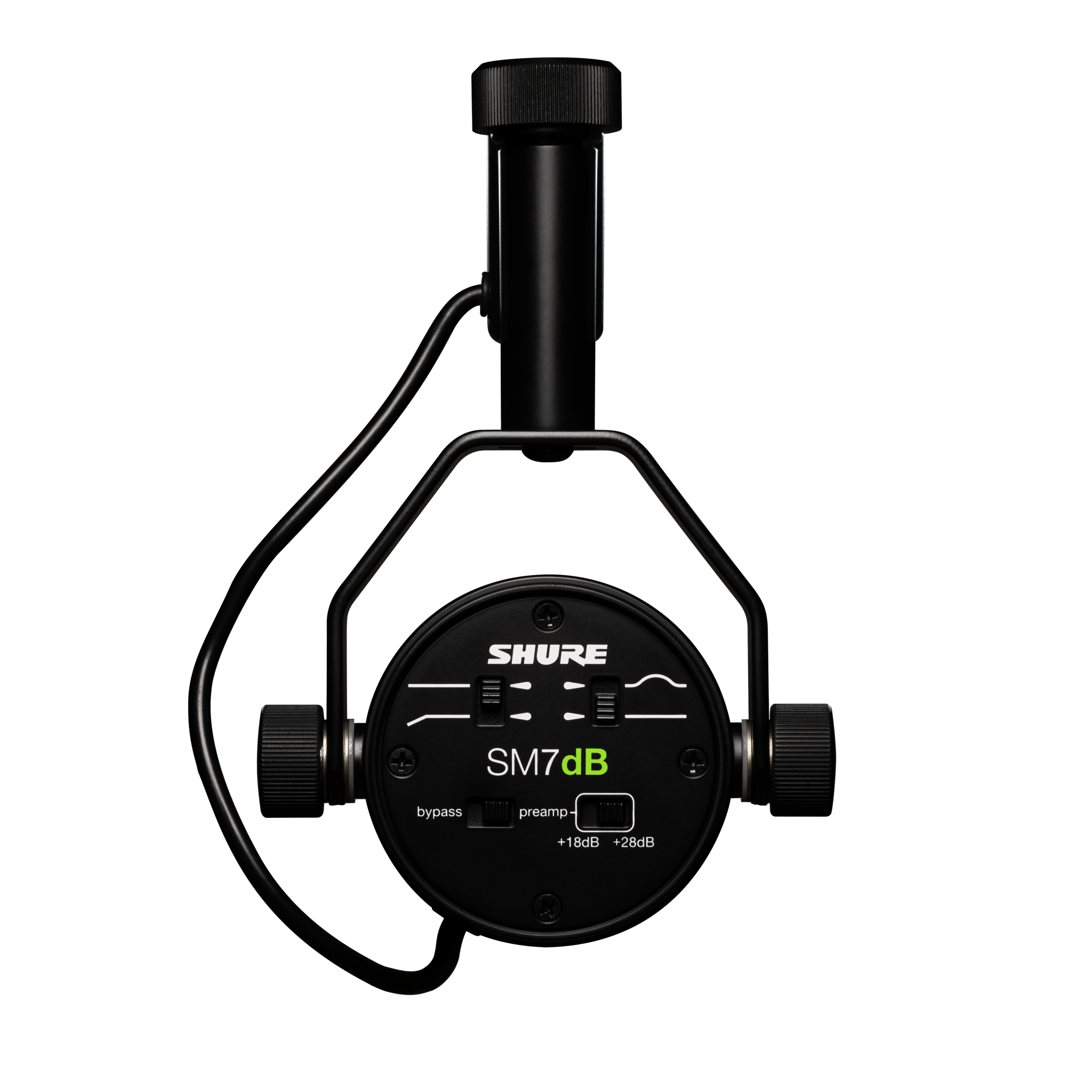 Shure SM7dB Cardioid Dynamic Vocal Microphone w/Built-in Preamp