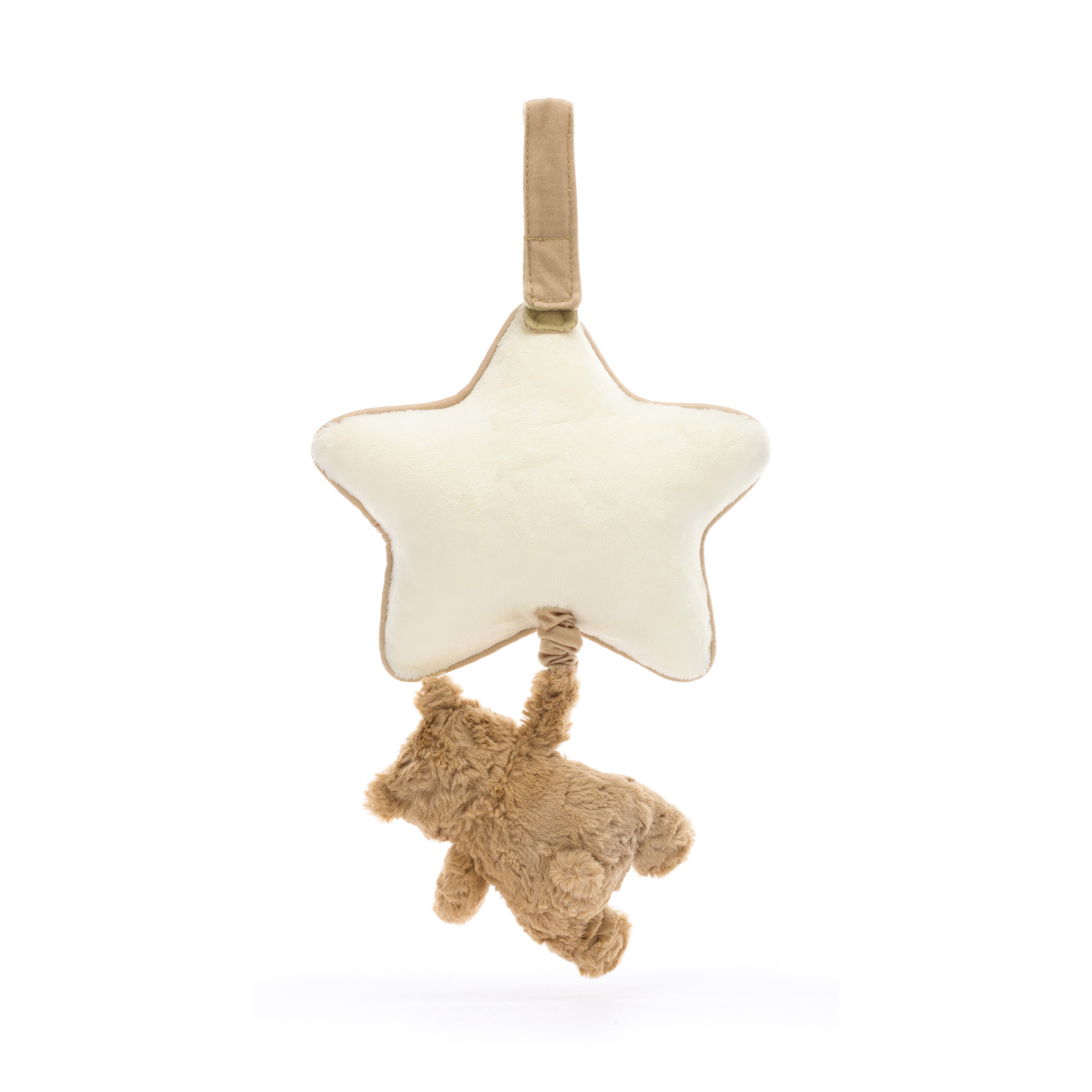 Jellycat Bartholomew Bear Musical Pull - Pumpkin and Bean
