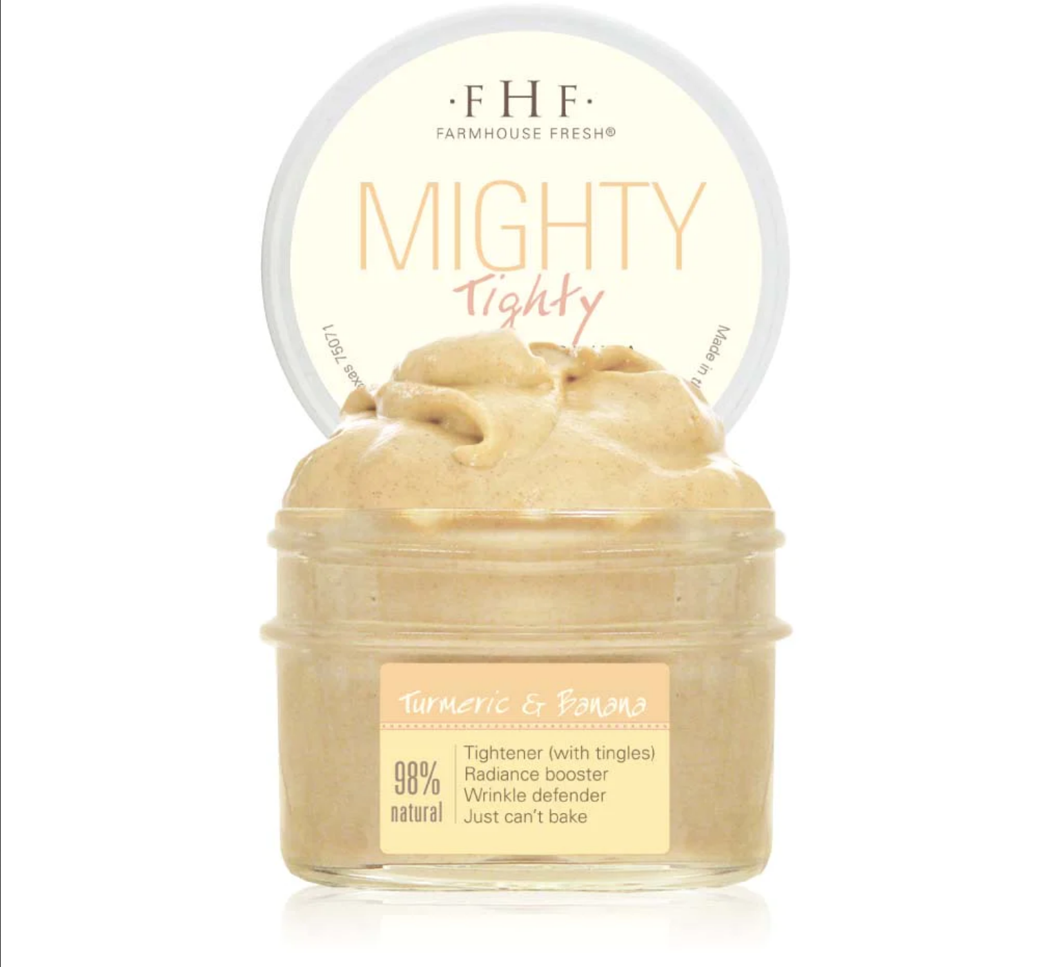 Mighty Tighty Turmeric & Banana Tightening Mask from FarmHouse
