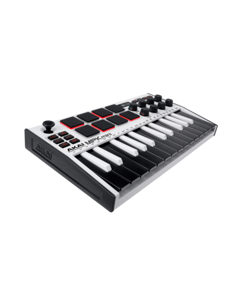 Akai MPK Mini Mk3 WHITE SE Compact Keyboard & Pad Controller
