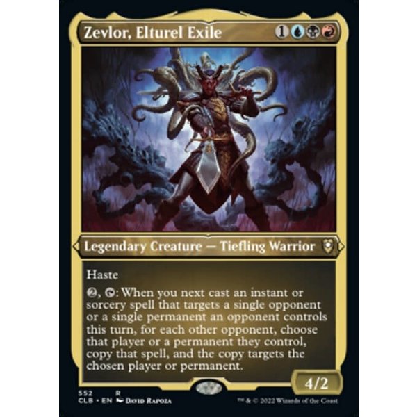 Magic: The Gathering Zevlor, Elturel Exile (Foil Etched) (552