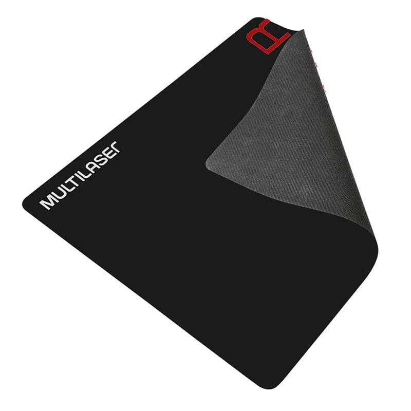 Kit Mouse e Mousepad Gamer Multilaser MO306 3200dpi Preto e