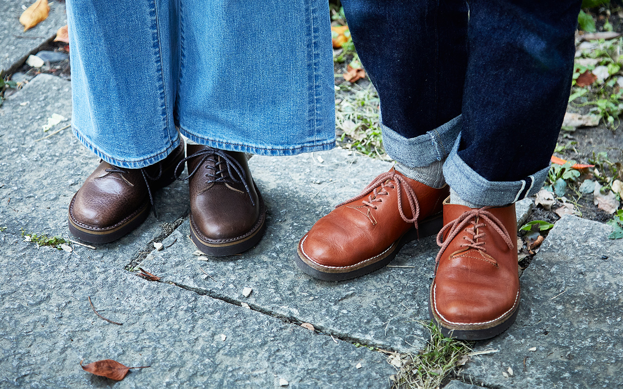 革の変化を愉しむ革靴 | 一枚革ダービー - KOTOKA