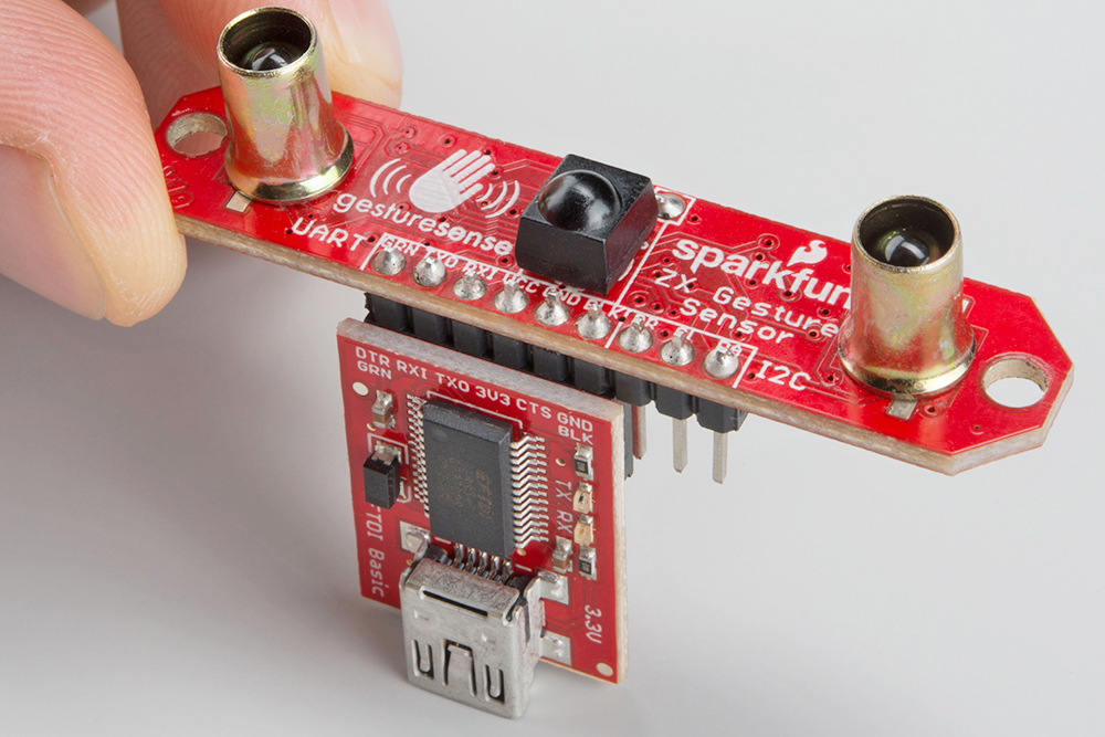 ZX Distance and Gesture Sensor Hookup Guide - SparkFun Learn