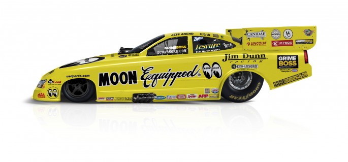 Jim Dunn's Famous Mooneyes Funny Car Rides Again At Pomona!
