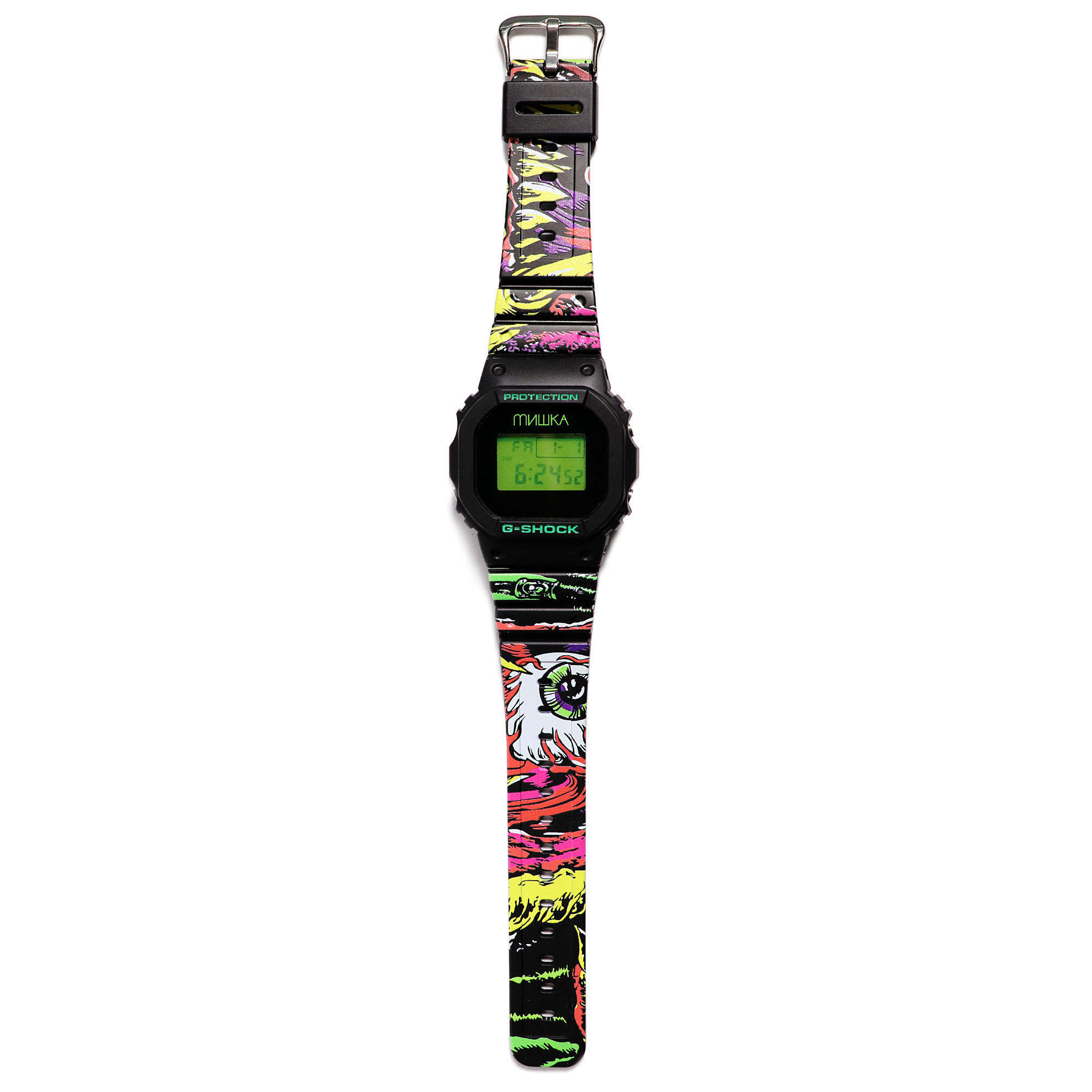 G-Shock DW-5600 Mishka Street Custom Design and assembled Digital