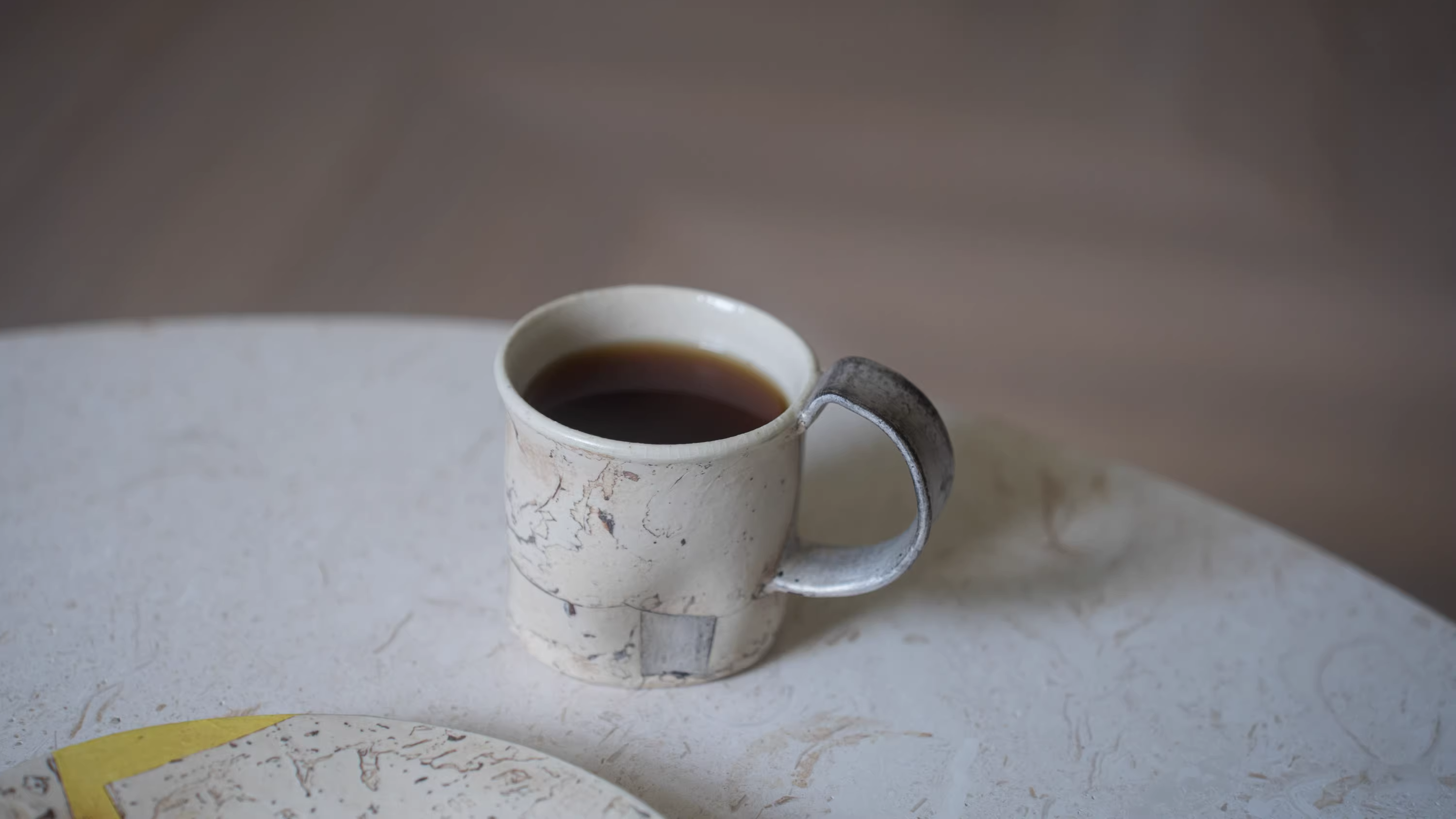 日本陶藝家木村容二郎手作抽象紋馬克杯咖啡杯– okinishop