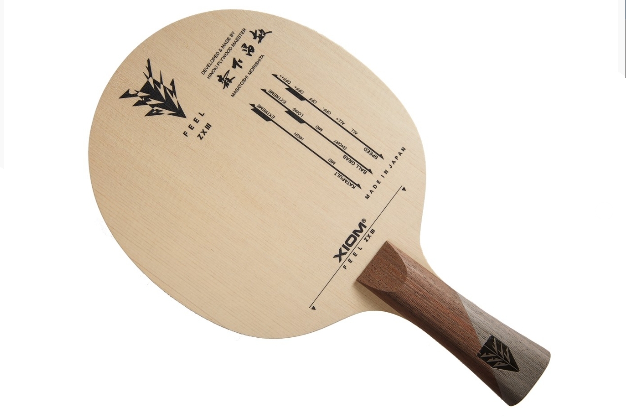 XIOM Feel ZX3 桌球拍– DE+ Table Tennis