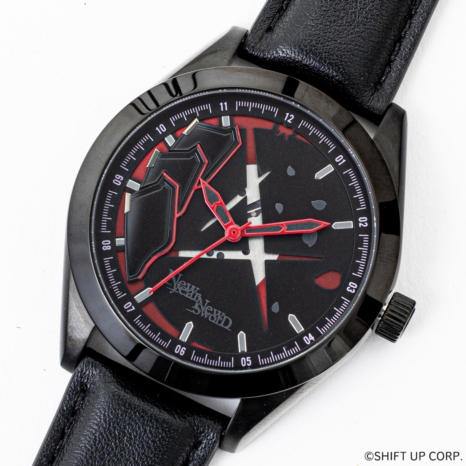 紅蓮：ブラックシャドウ モデル 腕時計 勝利の女神：NIKKE 勝利の女神