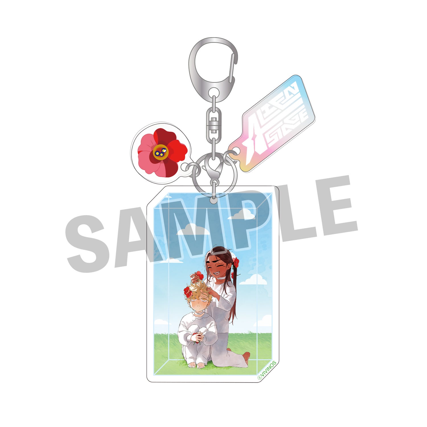 LUKA ＆ HYUNA ルカ＆ヒョナ モデル アクリルチャーム ALIEN STAGE