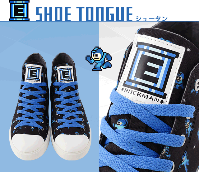ロックマンスニーカーがUBIQとのコラボで実現! ロックマンシリーズ