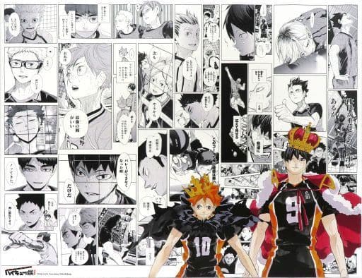 ハイキュー　ハイキュー展　限定　アートボード　影山飛雄　日向翔陽 ハイキュー！！』アートボード 日向翔陽＆影山飛雄＆月島蛍＆山口忠