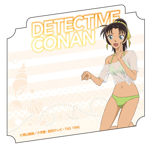 名探偵コナン　プレミアムヒロインズ　遠山和葉　ブロマイド　ポストカード　水着 名探偵コナン プレミアムヒロインズ カラー水着 フィギュア 遠山和葉