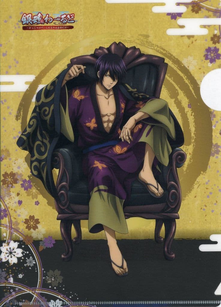 銀魂 graphene クリアファイル 銀時 高杉 クリアファイル 銀魂