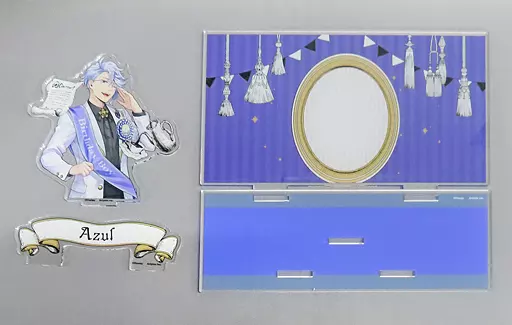 ツイステ　アクスタ　ジオラマ　アズール ツイステ」“さあ、契約書にサインを” オクタヴィネルの寮長・アズール