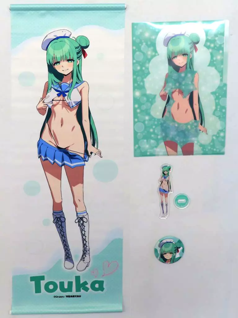 C106 ぬきたし 真夏の夢セット マリンセーラー水着ver. 糺川礼 駿河屋 -<中古>C106 ぬきたし THE ANIMATION 糺川礼 真夏の夢セット