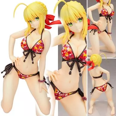 セイバーエクストラ 水着Ver. 「Fate/EXTRA」 1/6 Amazon | Fate/EXTRA セイバーエクストラ 水着Ver. 1/6スケール PVC製