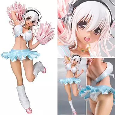 送料無料　すーぱーそに子 チアガール 日焼けver. 1/6 フィギュア 美少女フィギュア】すーぱーそに子 チアガールver. -Sun＊Kissed- 1/6