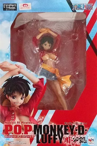 ワンピース　P.O.P ルフィ　女性　フィギュア　I.R.O POP 非公認 抽選販売】Portrait.Of.Piratesワンピース“I.R.O”モンキー・D・ルフィ