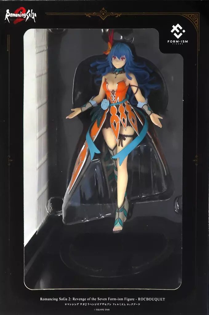 ロマンシングサガ2 コレクターズエディション　ロックブーケ&他グッズ 七英雄ロックブーケに魅了される…！フィギュアやサントラ、攻略本など