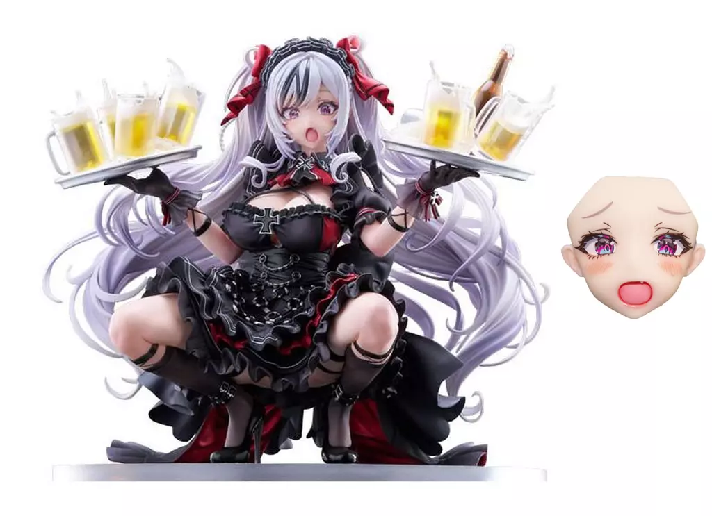 アズールレーン エルベ 見せ場訪れず？ 1/7 あみあみ特典付き　あみあみ限定 アズールレーン』 エルベ 見せ場訪れず？ 1/7 完成品フィギュア