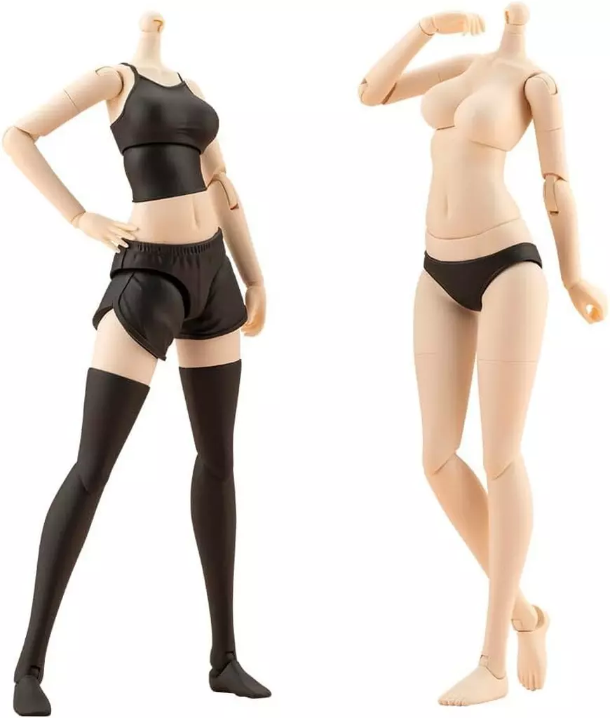 創彩少女庭園　YOMI・佐伯リツカ 水着・ドレスアップボディ【M】カラーCセット プラモデルシリーズ「創彩少女庭園」より「佐伯リツカ【水着】」予約