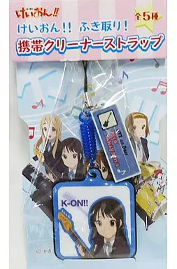 けいおん!! 携帯クリーナーストラップ 全5種セット けいおん!! 携帯