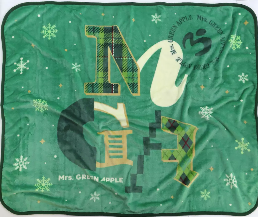 【値下げしました】Mrs.GREENAPPLE ブランケット Mrs GREEN APPLE ミセスグリーンアップル 1番くじ B賞 ブランケット