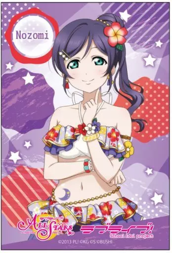 ラブライブ 東條希 缶バッジ スクエア クリスマス 水着 道化師 バースデー ブシモ「ラブライブ！スクールアイドルフェスティバル」μ's東條 希誕生