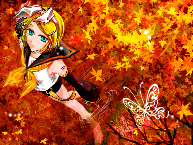 イラスト「紅葉」