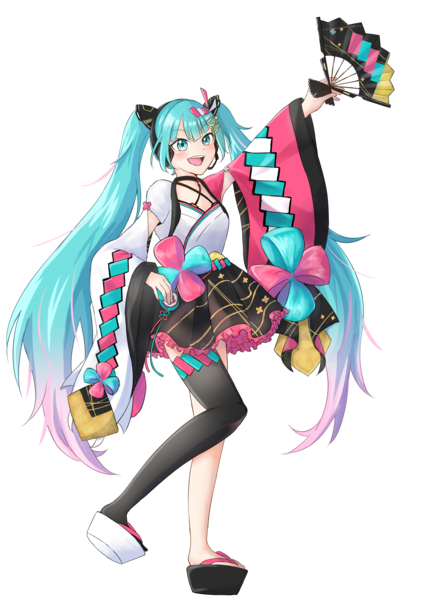 イラスト「マジカルミライ2020 夏祭りちゃん」